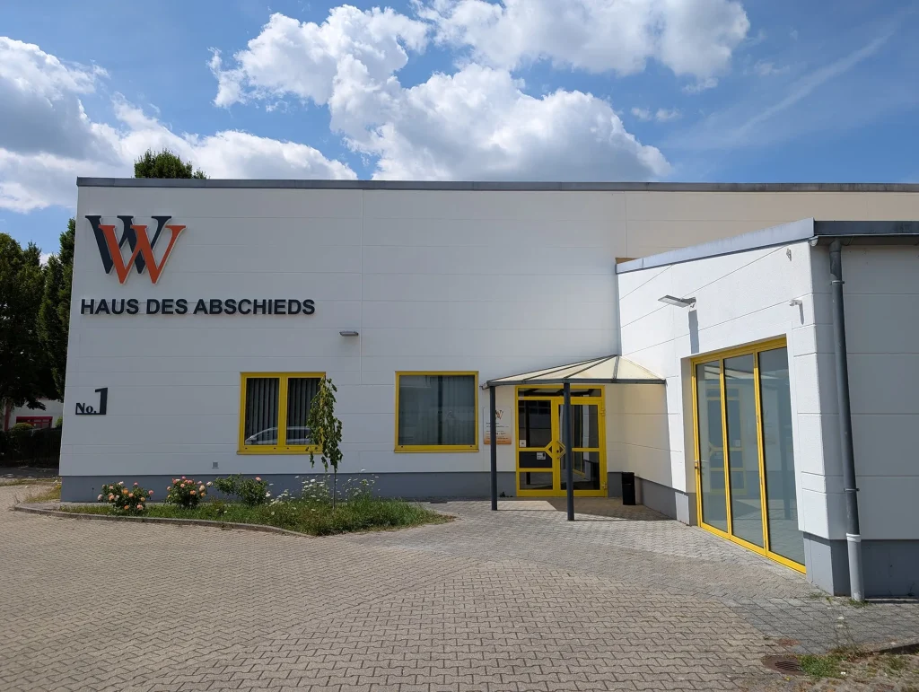 Haus des Abschieds Weyhmüller – Außenansicht